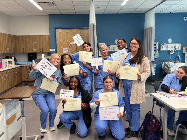 Nursing Students Studying
