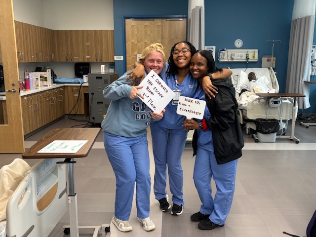 Nursing Students Studying