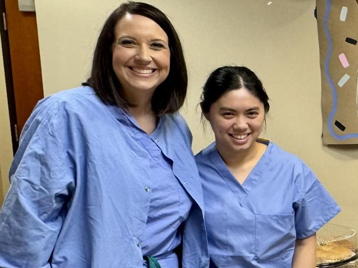 Cindy Hand and Laura Lee