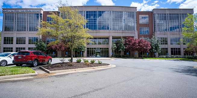 Exterior view of Galen College of Nursing's Richmond campus building