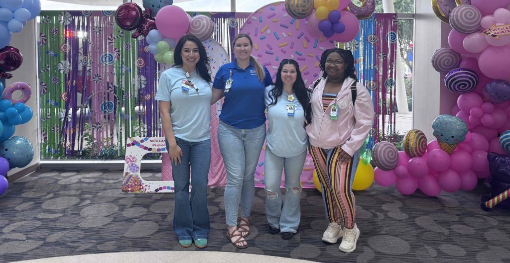 Daniela Esquival, Taylor Walker, Jennie Phillips, and Kyla Remigio